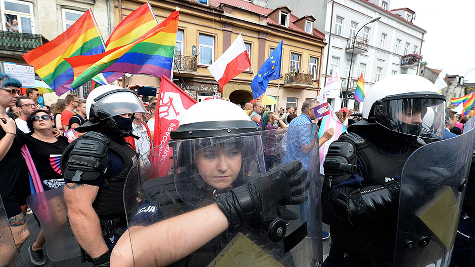 LGBTQ activists hold Pride marches in Poland, defying right-wing attacks