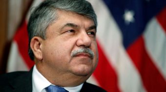 In final speech, Trumka said labor’s fighting for democracy under siege