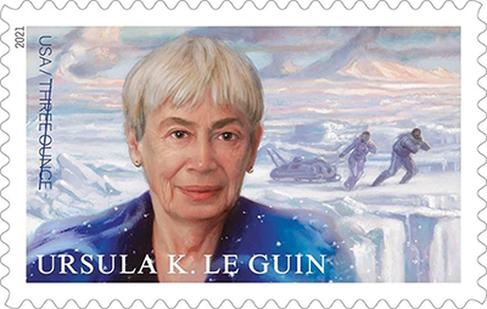 New U.S. stamp honors principled sci-fi and fantasy writer Ursula Le Guin