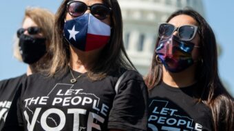 Coalition fights Texas voter repression law the moment it’s signed