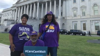 Workers tell prominent Dems of need for home care dollars