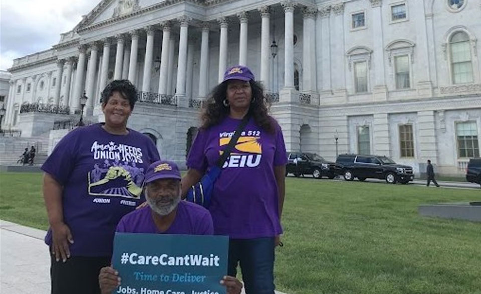Workers tell prominent Dems of need for home care dollars