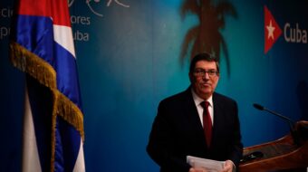Cuban foreign minister tells U.S. audience of blockade’s impact on COVID fight
