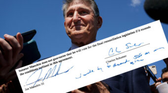 Manchin memo reveals he never intended to support progressive economic package