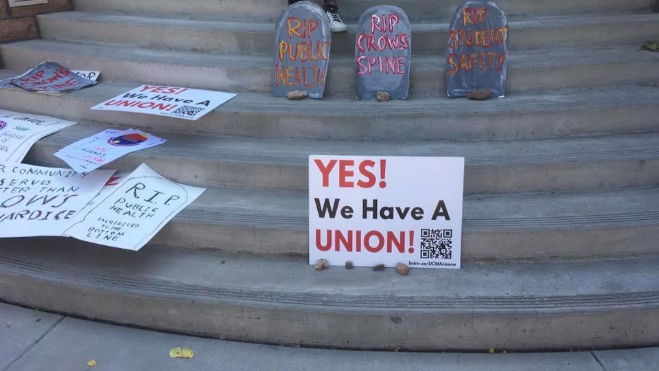 Arizona university workers hold ‘Funeral for Health and Safety’ after official inaction