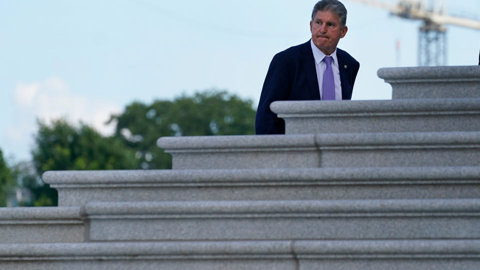 Manchin, who pockets $500,000 per year from dirty coal, kills critical Biden climate deal