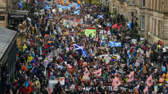 ‘We’re here to call for climate justice,’ say Glasgow protesters