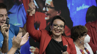 El Partido Libre y la candidata presidencial Xiomara Castro ganan a lo grande en las elecciones de Honduras