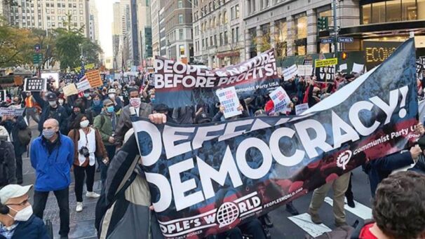 Total people's mobilization needed to save democracy and win in November 2022