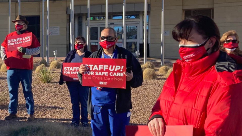 Tucson nurses say ‘enough’ to employer greed, demand safe staffing