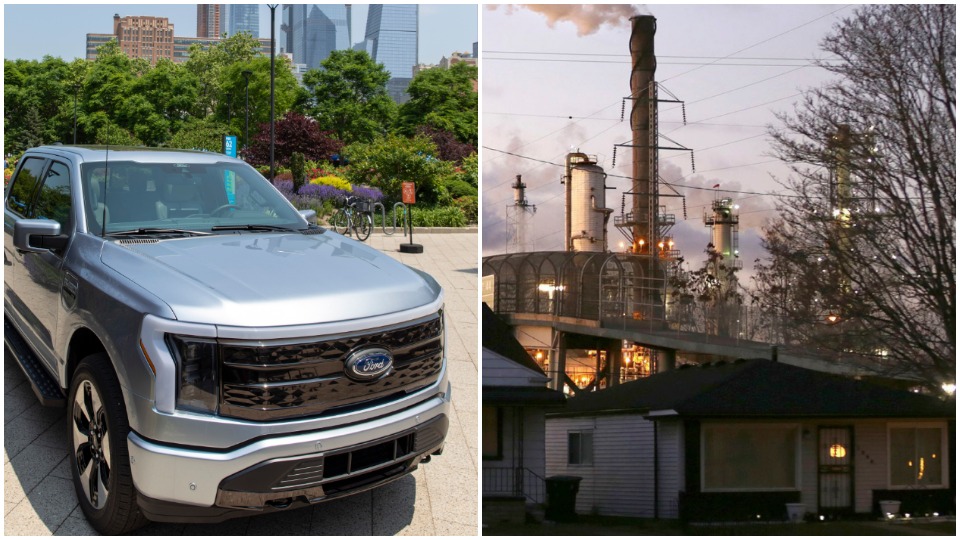 Tale of Two Detroits: Electric vehicle roads for some, oil refineries for others