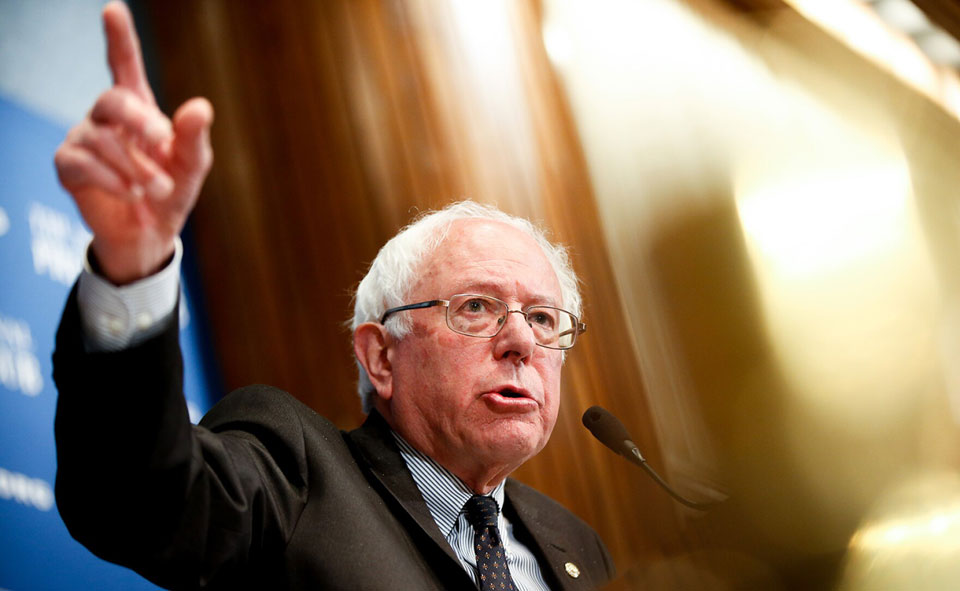 Sanders hits big oil for using invasion to price gouge Americans