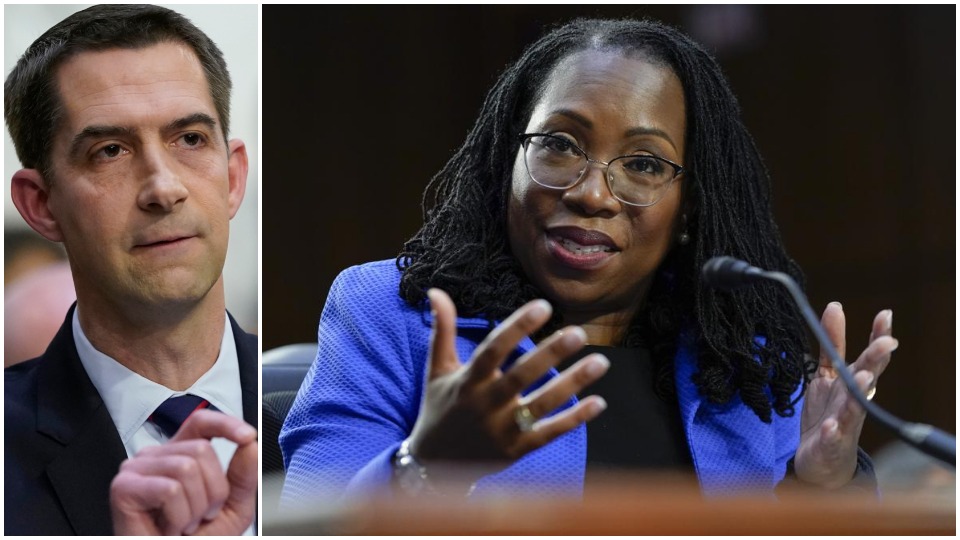 Arkansas Sen. Tom Cotton proves his race-baiting credentials at Ketanji Brown Jackson confirmation