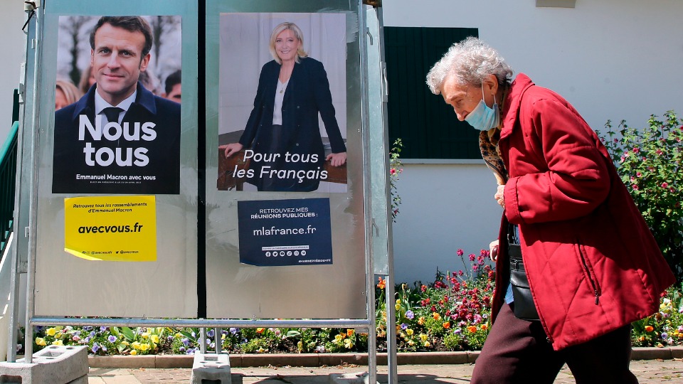 French presidential candidates Le Pen and Macron: Worlds apart or feuding neighbors?