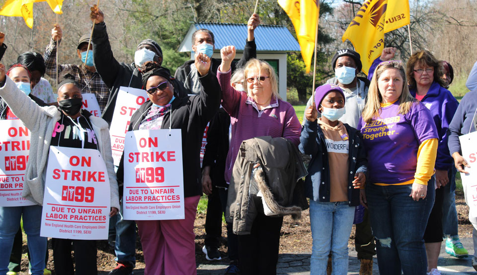 Connecticut mental health care workers strike over quality patient care