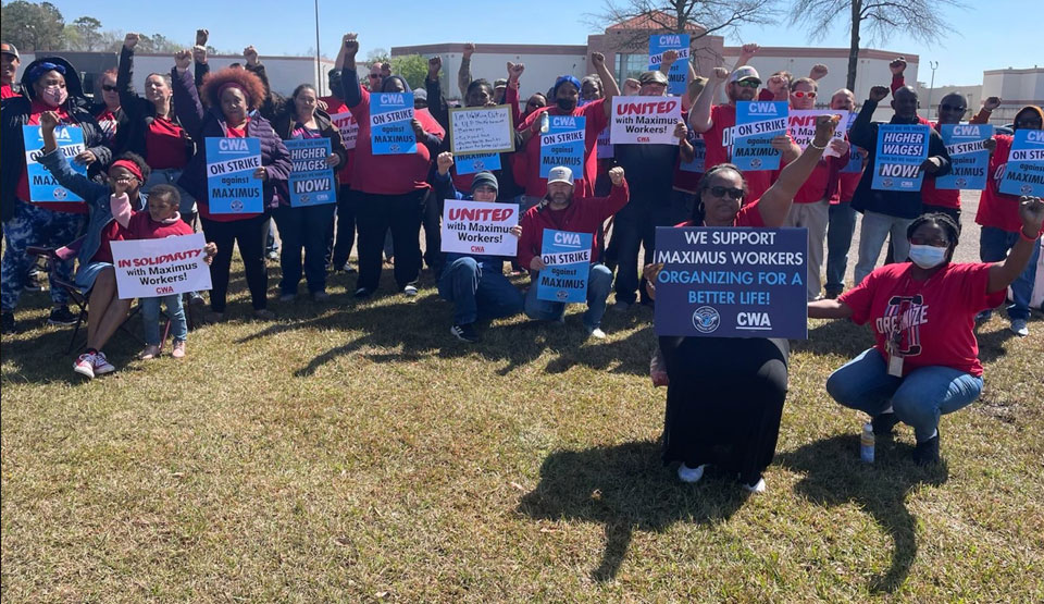 Workers at call centers serving Medicare stage two-day strike