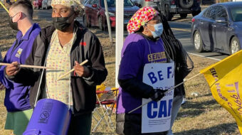 SEIU nursing home workers protest poor patient care and pay