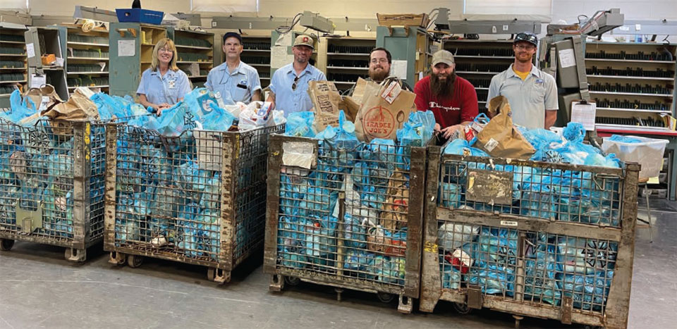 Letter Carriers drive collects 35.66 million lbs. to feed the needy