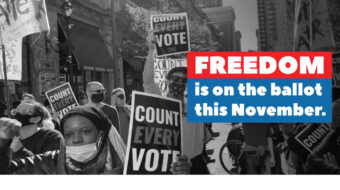 AFL-CIO: Freedom is on the ballot this November!