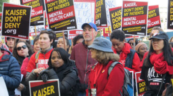 Kaiser mental health clinicians to start open-ended strike Aug. 15