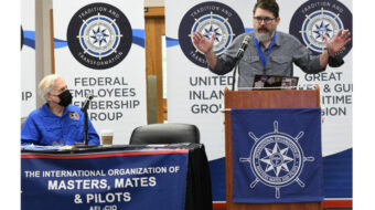 Masters, Mates, & Pilots union studies work of civil rights leader Hugh Mulzac