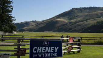 In Wyoming the choice is between a Trumpite and another right winger, Liz Cheney