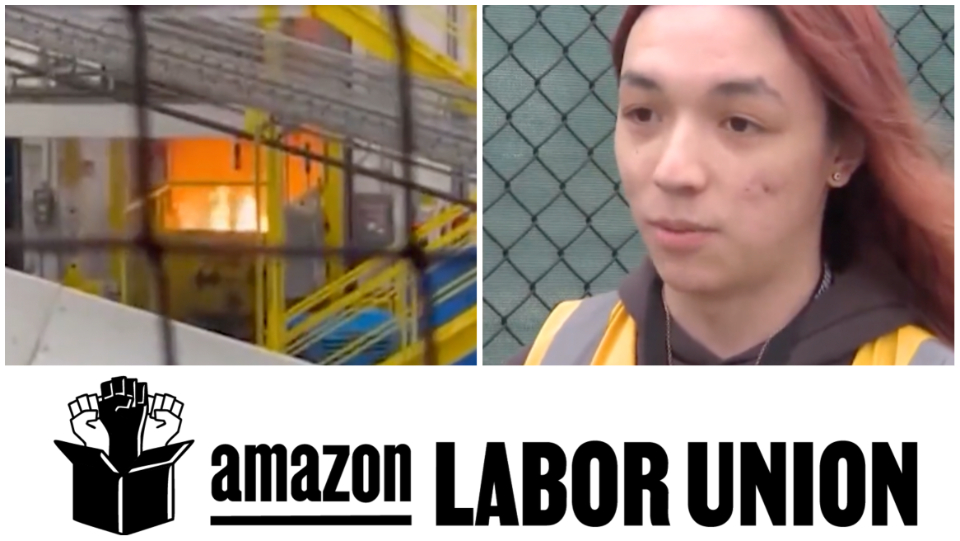 Amazon JFK8 warehouse fire: Interview with one of the workers who faced retaliation