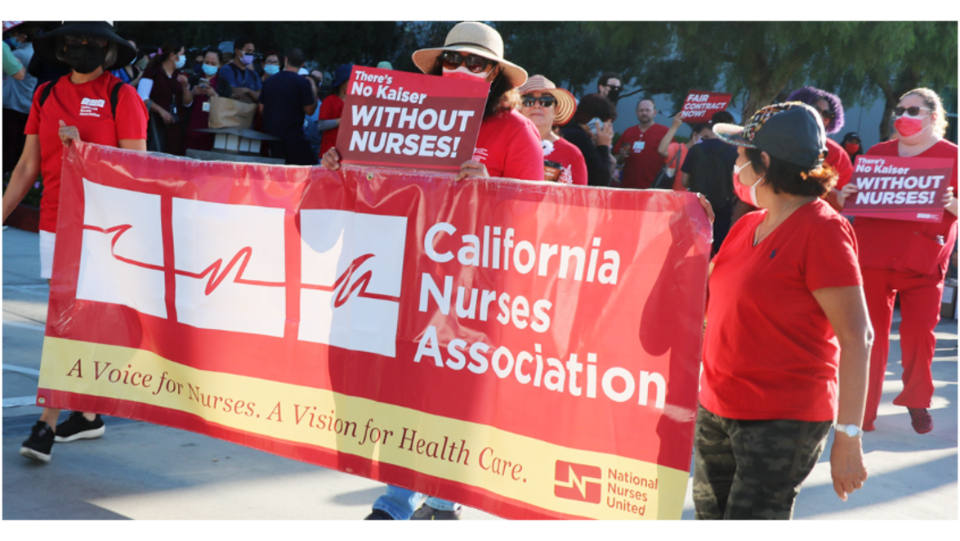 Shortstaffing forces 22,000 Kaiser nurses into twoday strike in