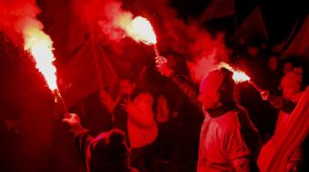 Police attack anti-fascists during Nazi march in Poland