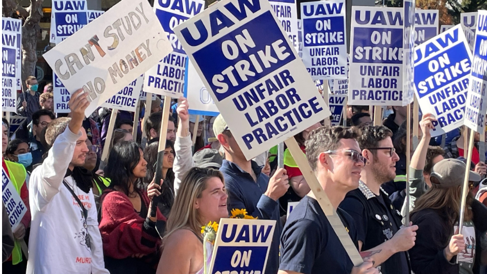 California labor united in solidarity with 48,000 striking UC academic workers