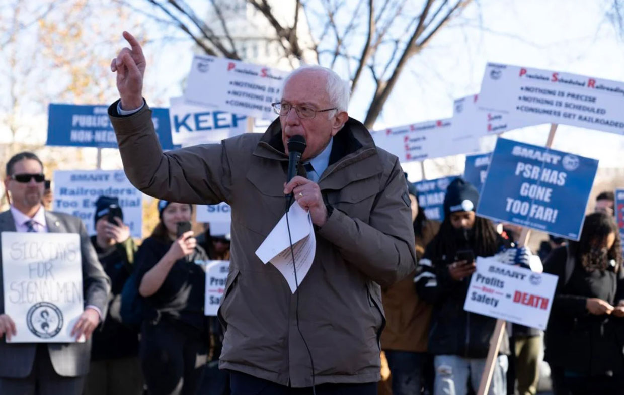 Bernie Sanders message to the corporate class: “Watch out!”