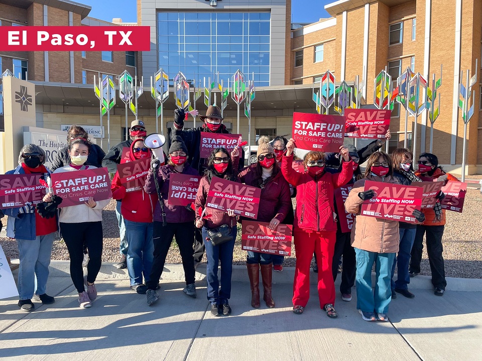 Nurses rally nationwide for safe staffing