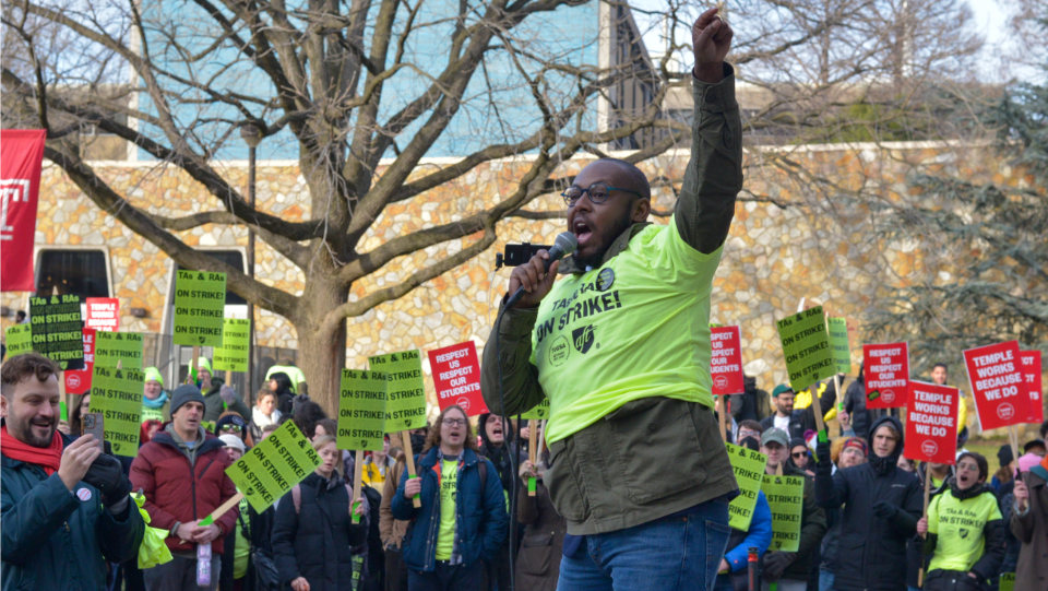 Striking Temple graduate worker: University’s ‘progressive’ reputation doesn’t extend to labor relations