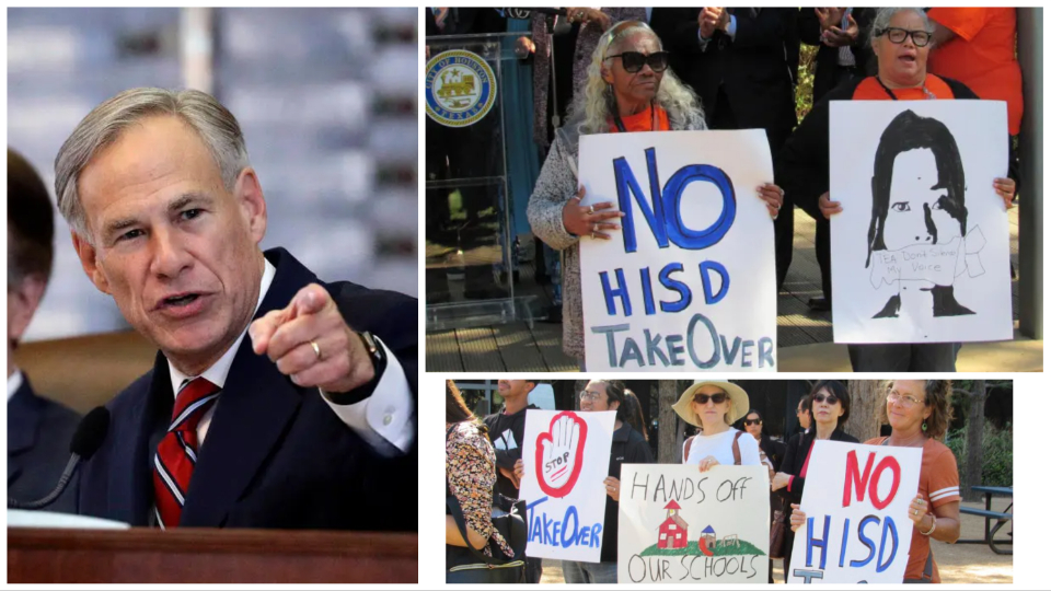 Parents, teachers, NAACP oppose Texas right-wing Gov. Abbott’s ‘hostile takeover’ of Houston schools