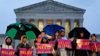 Protests at SCOTUS as justices move to kill debt relief for 26,000,000