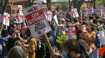 Rutgers forces 9,000 faculty, medical staffers to strike