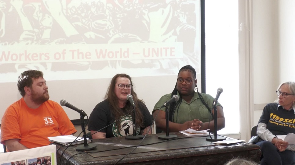 International Workers Day roundtable highlights organizing and solidarity