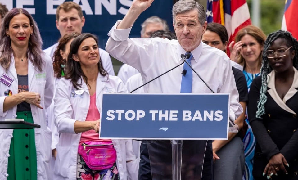 N.C. Gov. Cooper joins battle against GOP supermajority on abortion rights