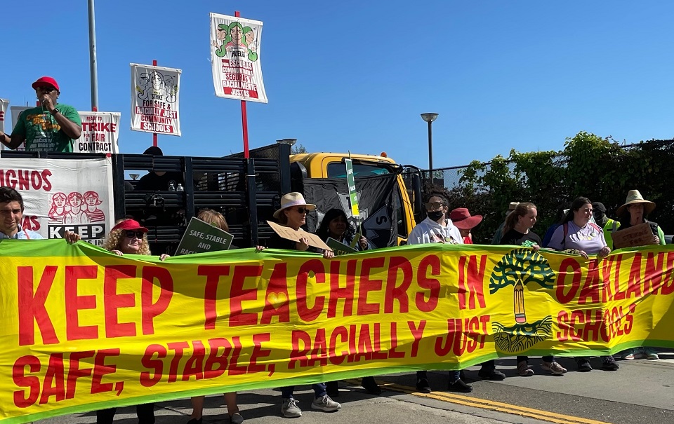 Oakland educators’ strike enters second week