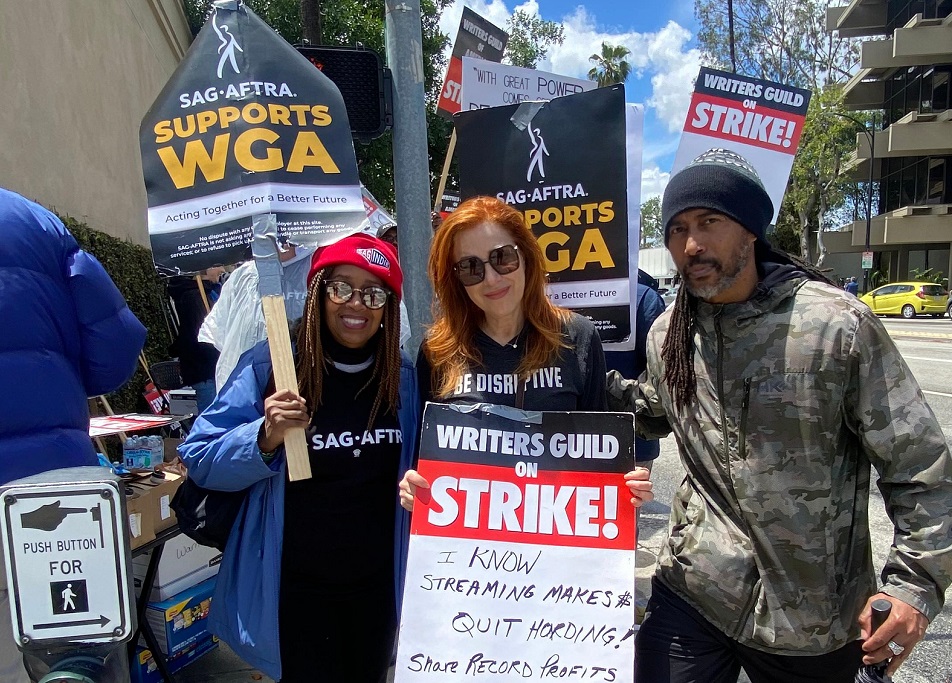 Writers Guild strikers pick up political heavyweight backer: President Biden