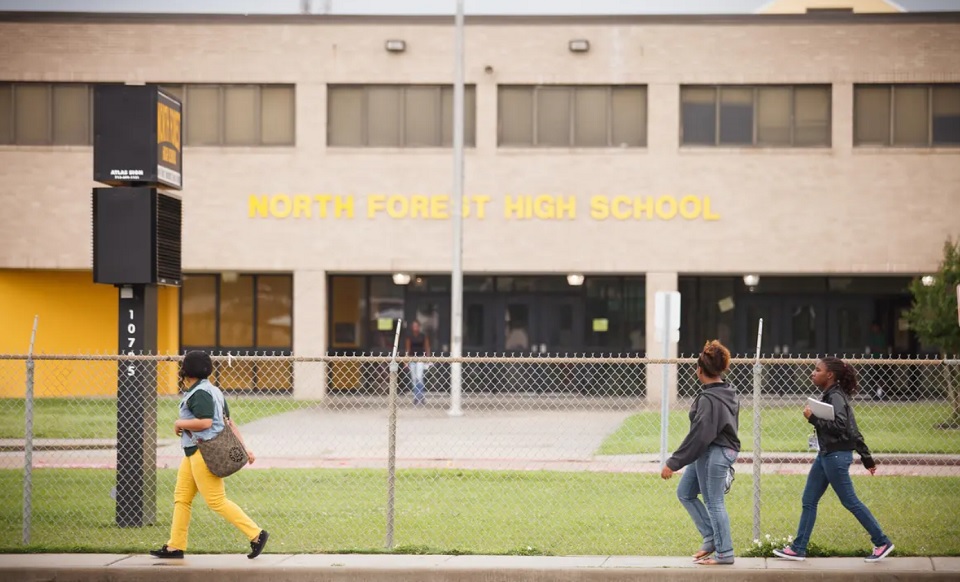 Protests continue as Texas formally grabs control of Houston schools