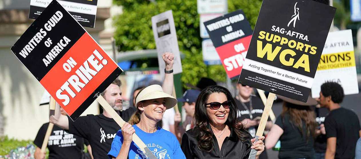 Historic actor and writer nationwide strike a first in 63 years