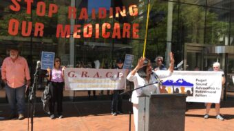 Seattle crowd: ‘Medicare for All! Everybody in, nobody out!’