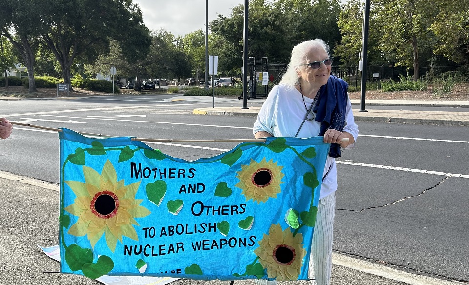 Activists mark Hiroshima & Nagasaki anniversaries at Livermore Lab