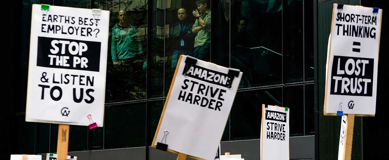 Amazon workers sleeping in their cars or on neighbors’ couches