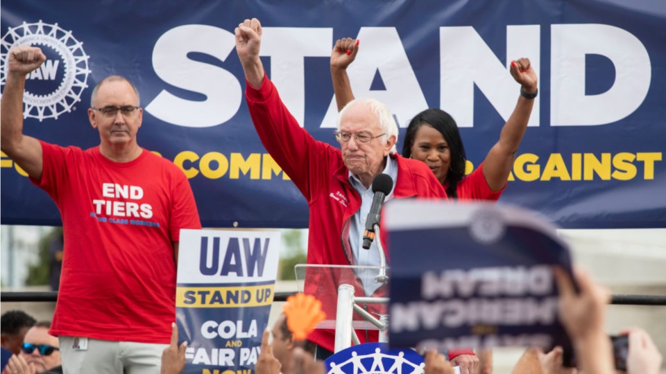 Bernie Sanders: Striking UAW workers are in a fight for America’s future