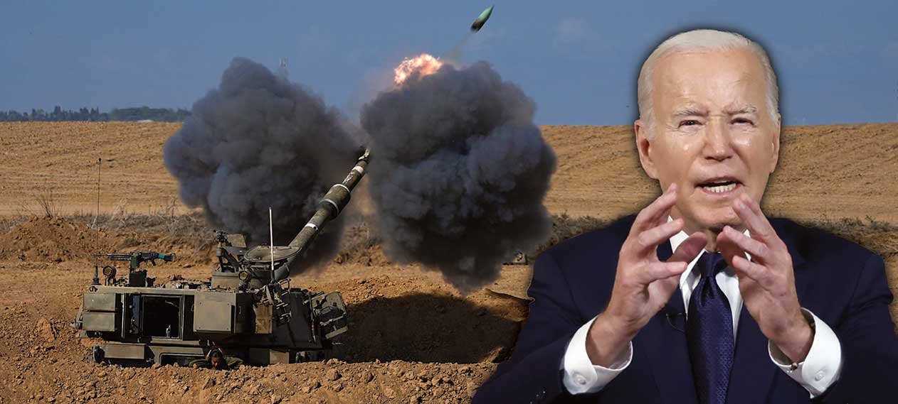 Biden’s Israel-Ukraine money appeal envisions war-based economy