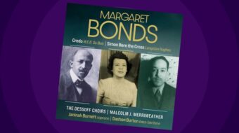 W.E.B. Du Bois and Langston Hughes texts set to music by Margaret Bonds
