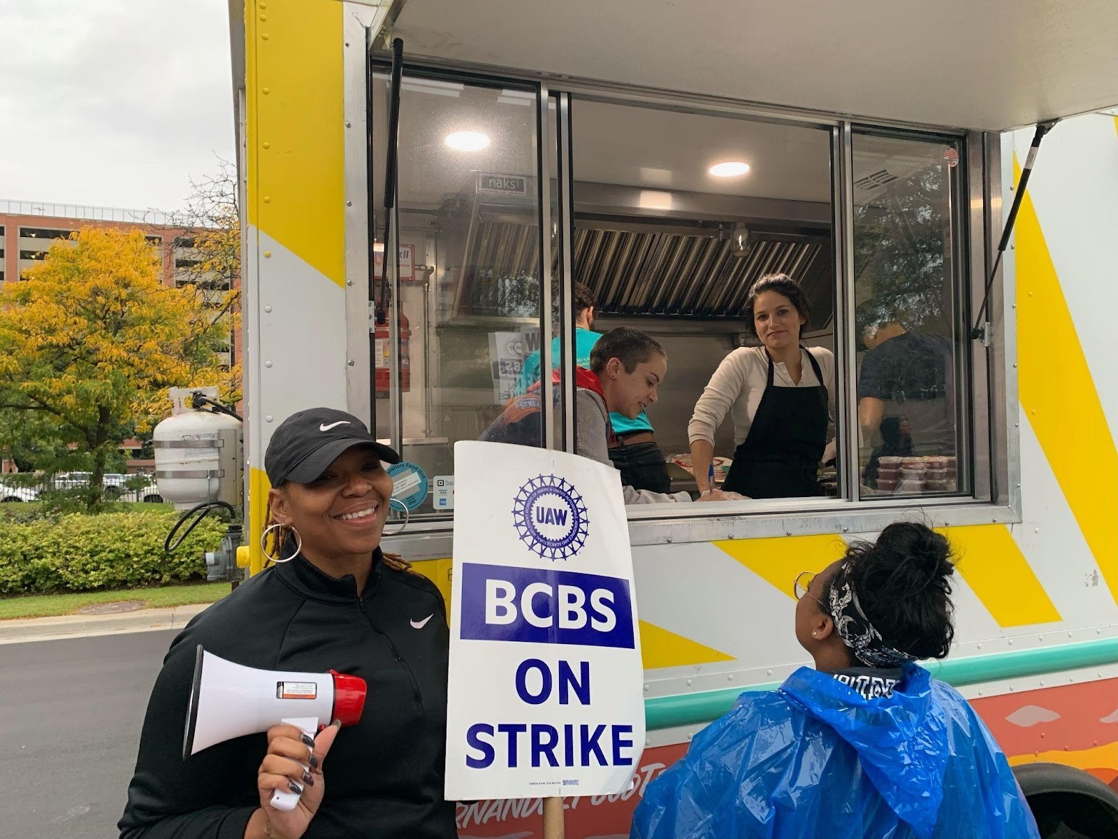 Blue Cross Blue Shield Michigan UAW workers fight for better contract People's World