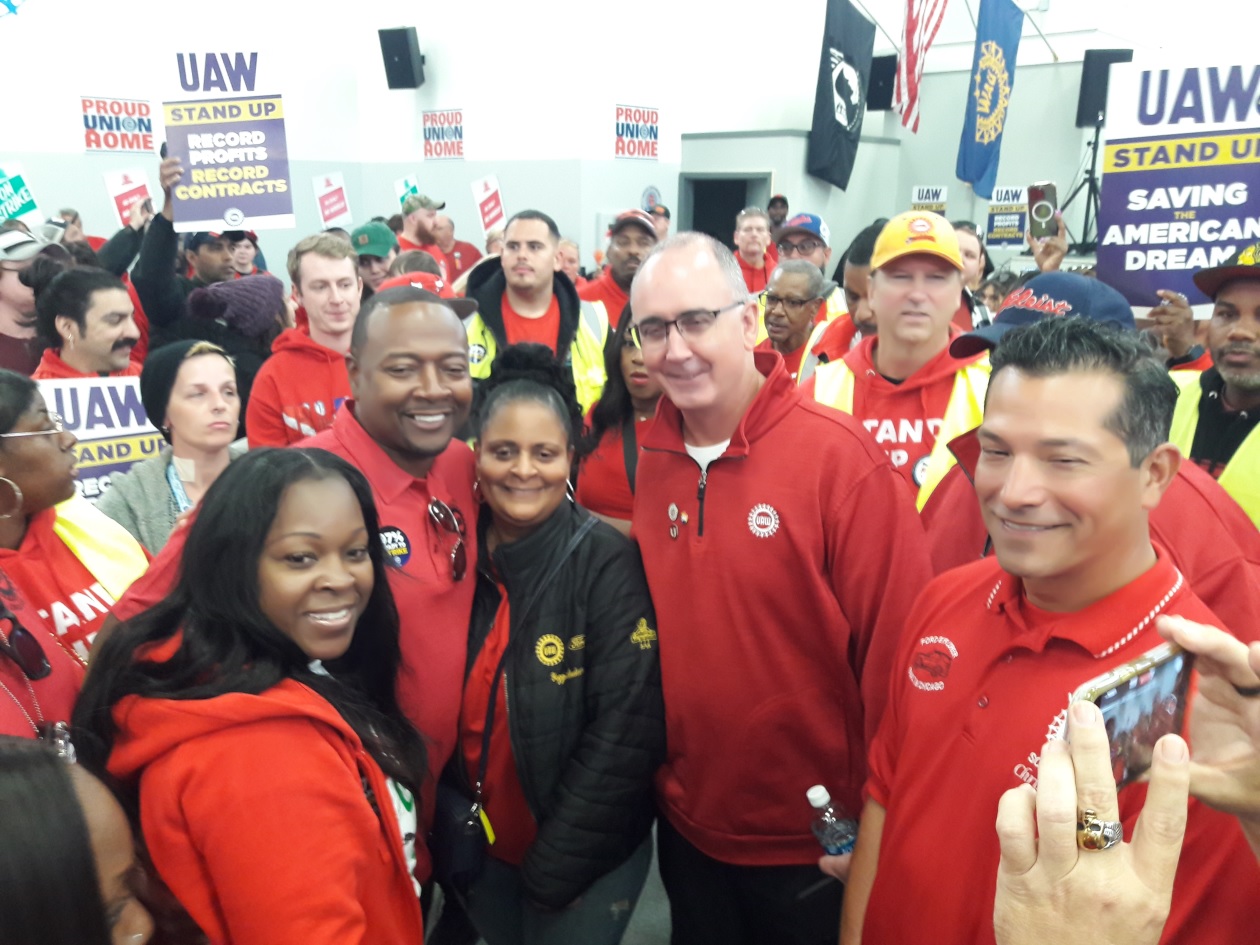 UAW President Shawn Fain: ‘This isn’t just our fight, it’s everybody’s fight.’